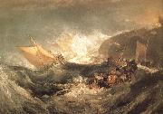 J.M.W. Turner The Wreck of a transport ship oil painting reproduction